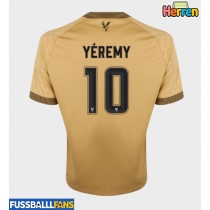 Crystal Palace Yeremy Pino #10 Auswärtstrikot 2025-26 Kurzarm